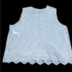 Time and Tru Ivory Lace Blouse